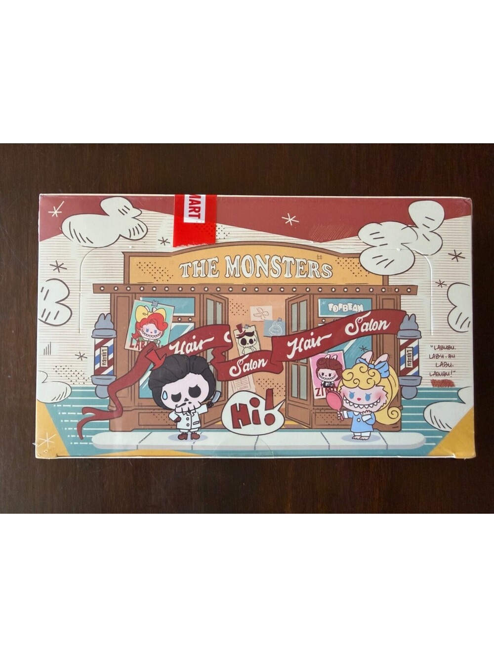 POP MART The Monsters POP BEAN Hair Salon Series – Sealed Set of (15 Pieces)